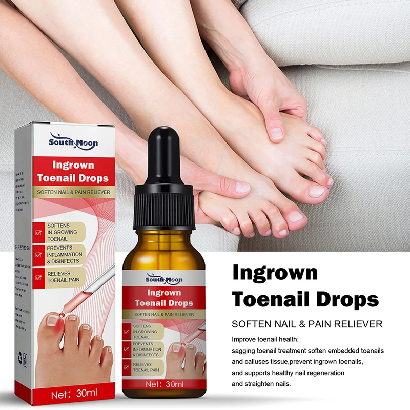 

10ml Ingrown Toenail Treatment Serum Nail Correction Recover Oil Pain Reliever