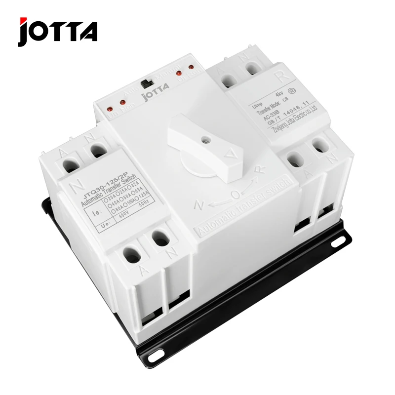 Jotta ATS  Ŀ ڵ ȯ ġ, ȸ ܱ, MCB AC 230V, 2P, 63A, 125A