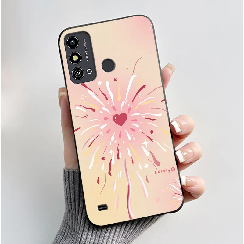 Aesthetic Cute Cat Astronaut Black Soft Silicone Phone Case & Bumper Cover