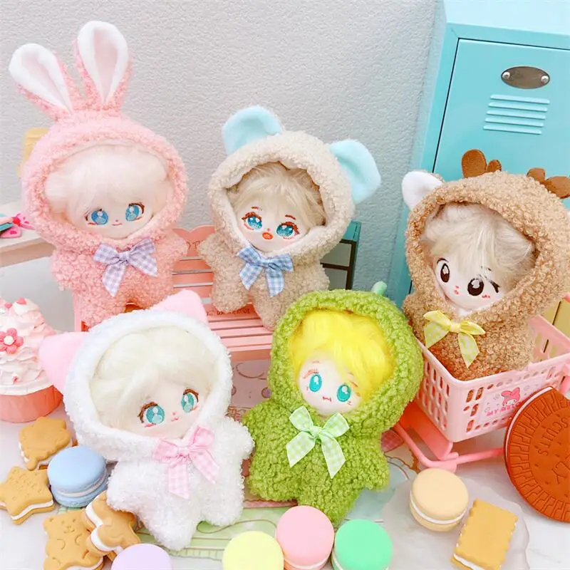 Doll Clothes for 10cm Idol Cotton Doll Outfit Accessories