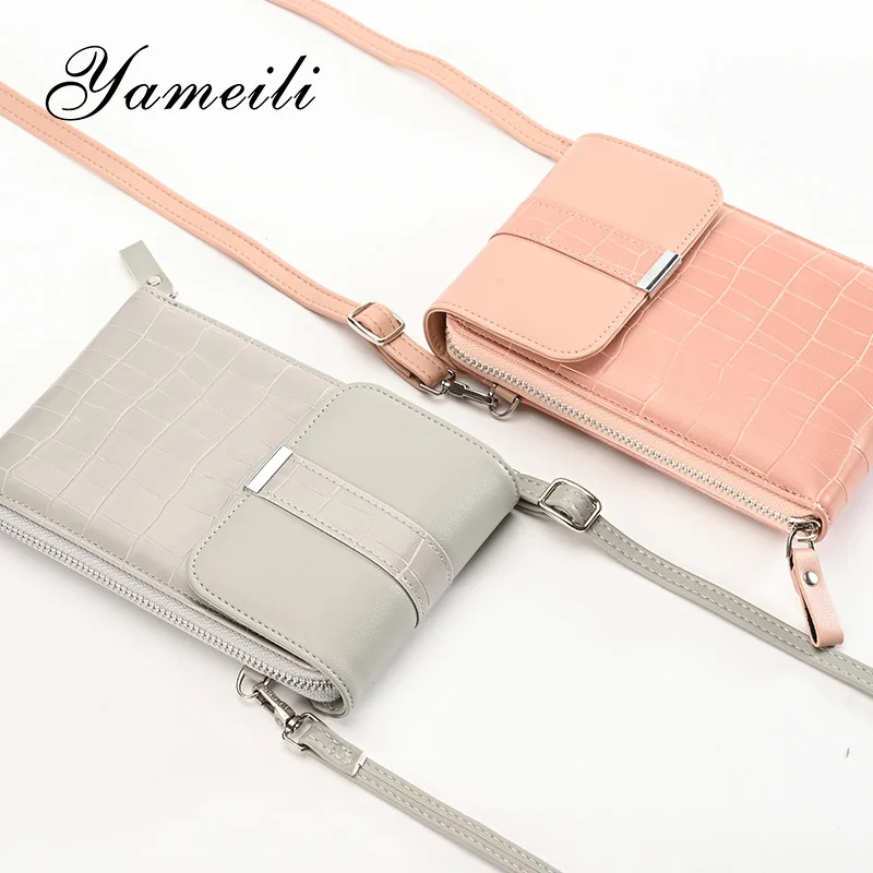 

2022 New Fashion Versatile Mobile Phone Key Card Wrap Buckle Crocodile Wallet Multifunctional Mini Backpack Cумка Mochilas