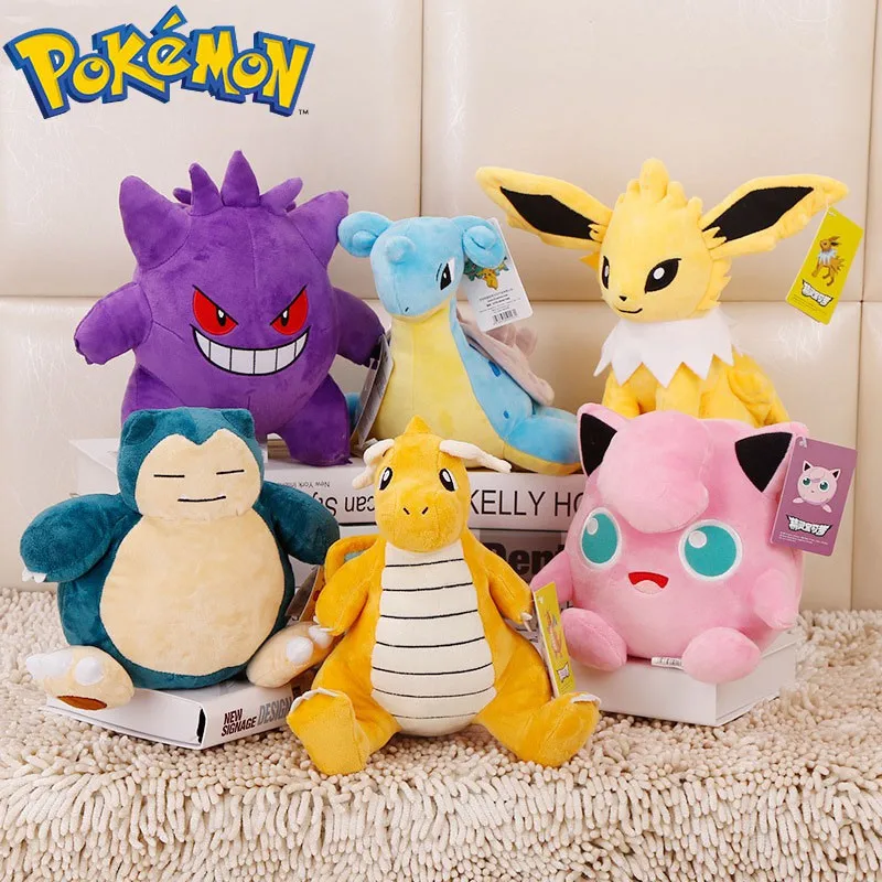 Pokémon Lapras Plush Toys for Children, pingente fofo, recheado macio,  animais de desenhos animados, presentes de boneca para crianças, 20cm, 1pc  - AliExpress