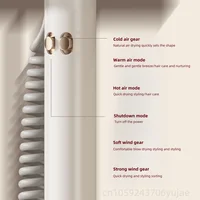 Sèche-cheveux spécifique à l'hôtel 220V, 2200W, haute puissance, séchage rapide, silencieux, mural, domestique, sans trous de perforation 5