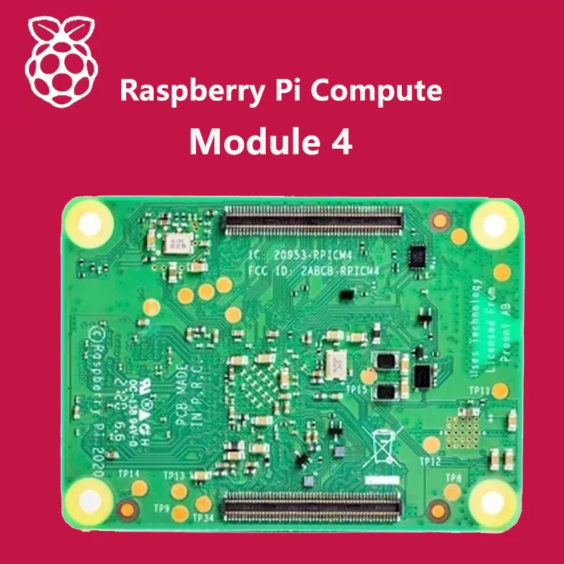 New CM4 Raspberry Pi Compute Module 4 with 4GB Ram Lite/8G/16G eMMC Flash optional Support Wifi/bluetooth