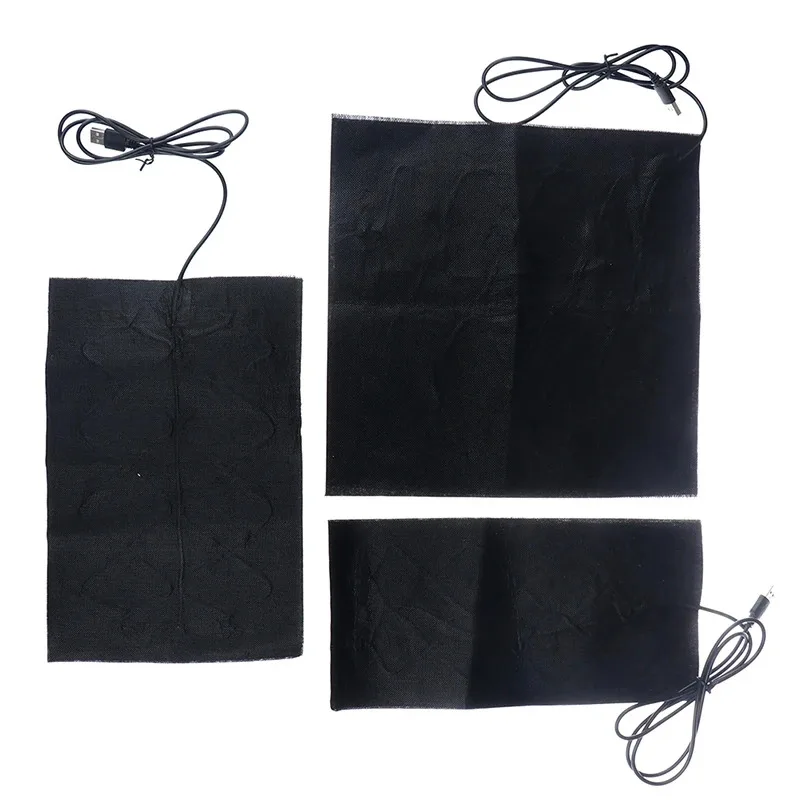 USB Far Infrared High Temperature Heater &ndash; Carbon Fiber Material Waist & Knee Pad Electric Style Warm Heating Supplies