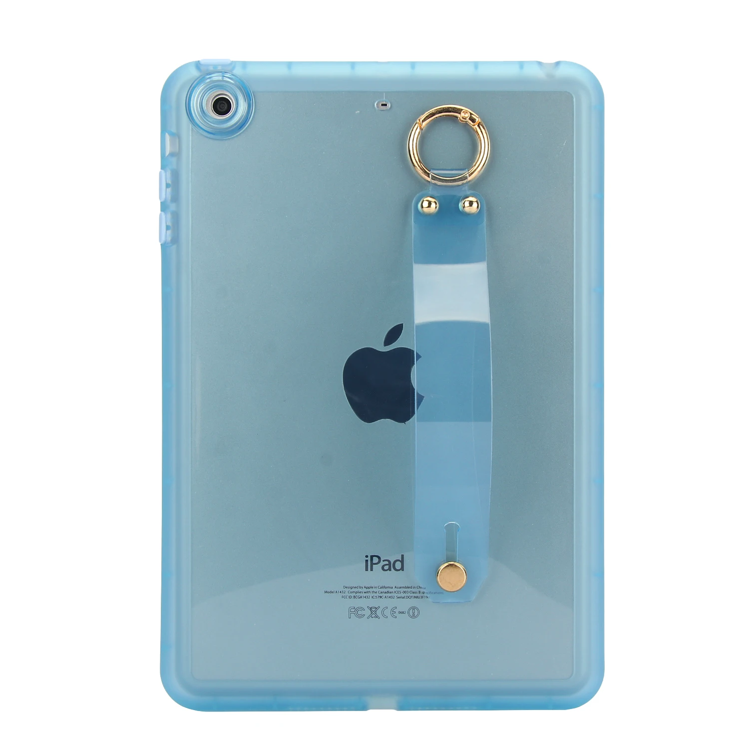 Eco-Friendly TPU Tablet Case with Adjustable Wrist Strap - Flexible, Soft, and Tear-Resistant Bumper Cover
