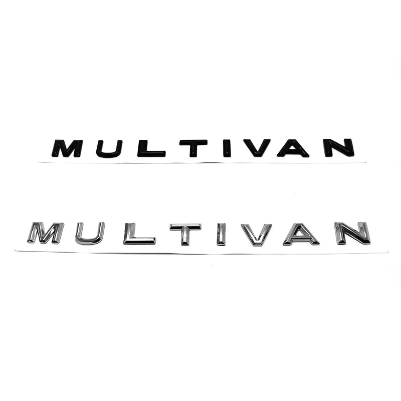 크롬 컬러 자동차 뒷 트렁크 로고 엠블럼 T7 Multivan 레터링 배지