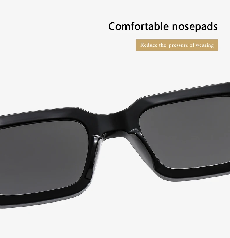 Schutzbrille Y2K Mode Kleine Quadratische Sonnenbrille Frauen Niet Design Sonnenbrille Männer Shades Bunte Rahmen Shades UV400 – Detail 5