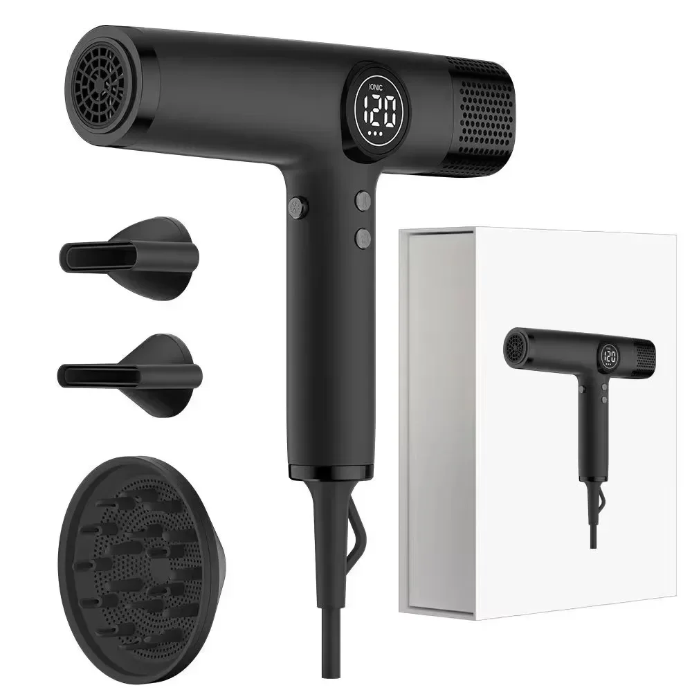 Professional 1800W High Power Brushless Salon/Barber Blow Dryer Motor High Speed Hair Care Hair Dryer Machine Negative Ions