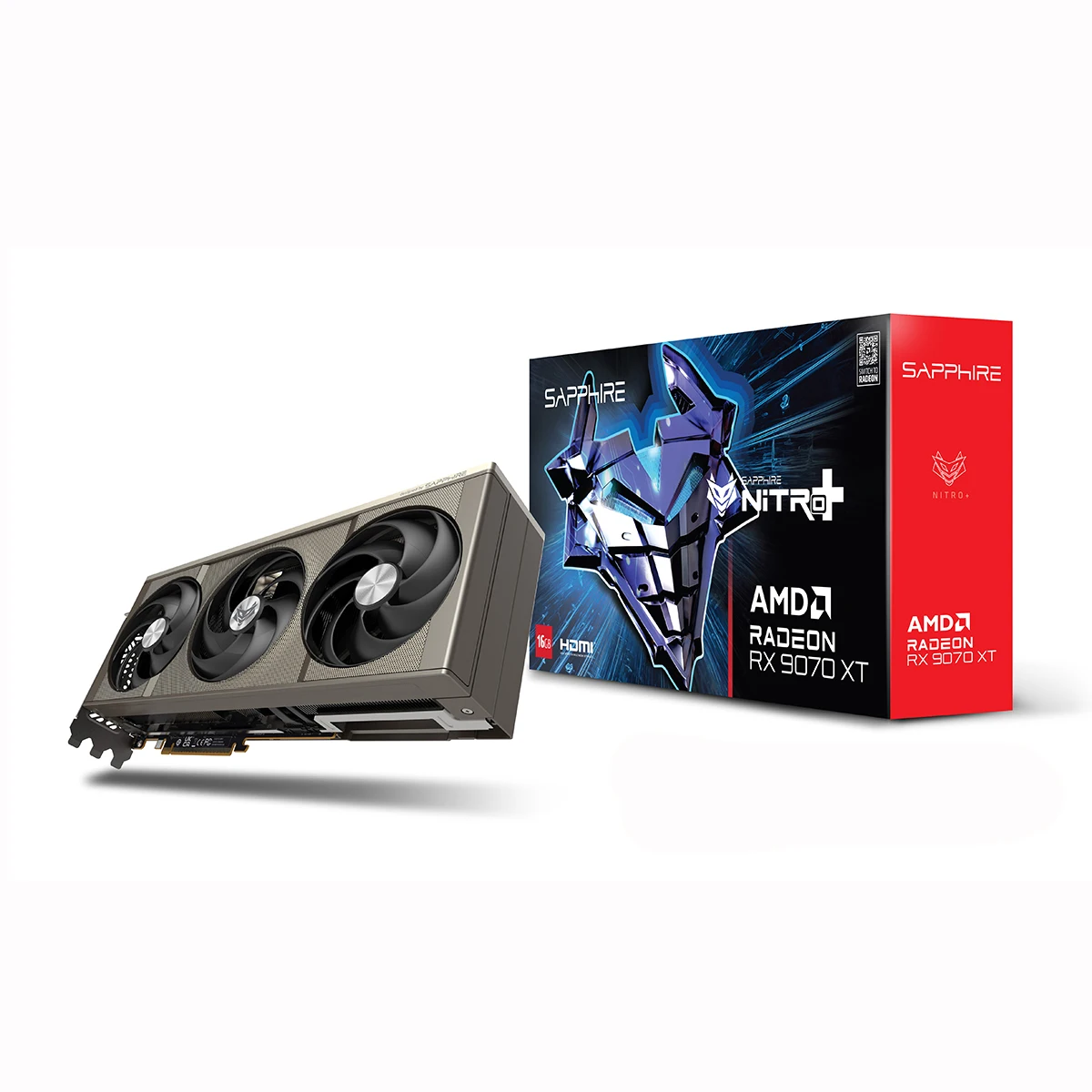 2025 New SAPPHIRE NITRO+ AMD Radeon RX 9070 XT 16GB D6 OC