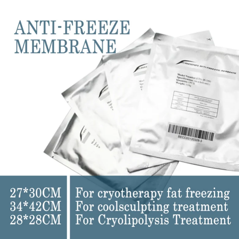 

Whole Sale 100Pcs Cooling Shape Anti Freeze Membrane For Cryo Machine Anti Freezeing Membranes