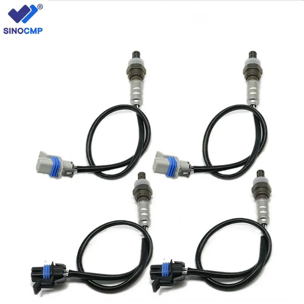 

4pc Up / Downstream O2 Oxygen Sensor Male & Female 234-4285 234-4651 for 03-07 Express 1500 2500 3500 Savana 4.3L 4.8L 5.3L 6.0L