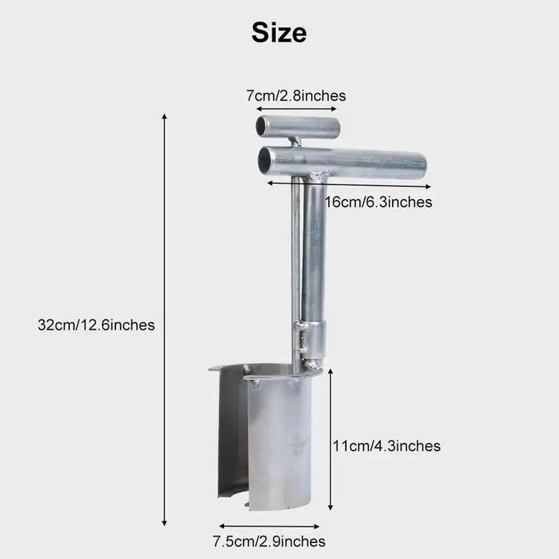 Seedling Transplanter Garden Planting Transplanter Multifunctional Garden Planting and Transplant Tool for Digging Weeding
