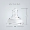 Dr.Green Wide Mouth S/M/L/Cross hole Nipple Bottle nipple safe silicone material soft texture Suitable for 0-3 years old babies 4