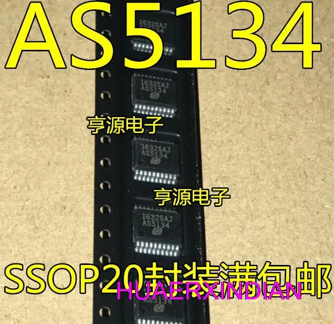 

Новые оригинальные AS5134 AS5134D SSOP20, 10 шт.