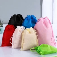 StoBag Non-woven Drawstring Bags Shoe Clothes Storage Fabric Reusable Pocket Travel Organizer Pouches Custom Logo(Extra Fee) 2