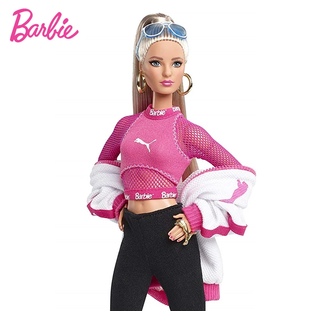 Barbie X Puma Doll Joint Model Sports 