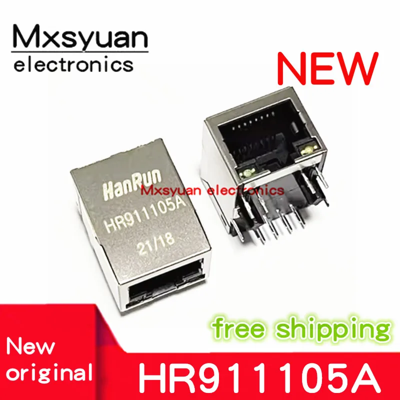 50 шт./партия, сетевые трансформаторы HanRun HR911105A RJ45