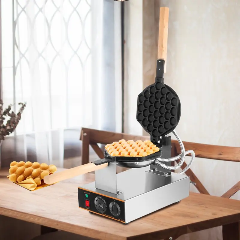 

Electric Egg Cake Oven Egg Bread Maker Waffle Stainless Steel Machine