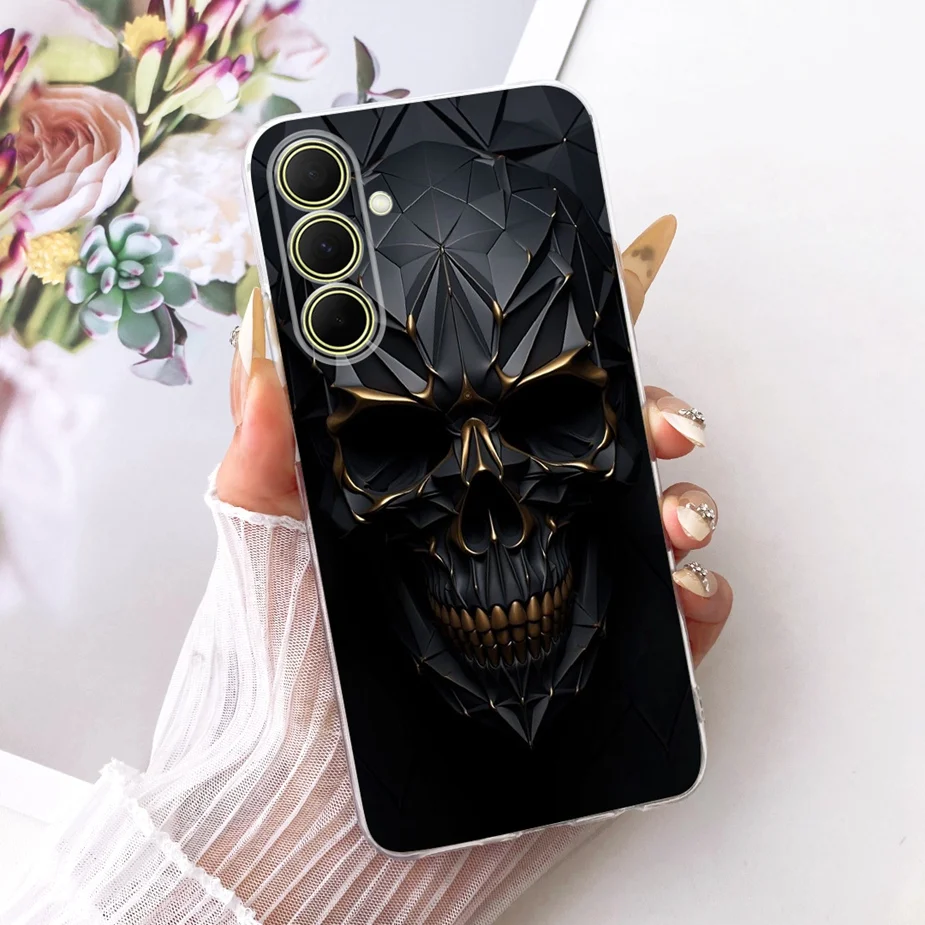 Cool Fashion Painted Soft Silicone Cover Case - Stylish Protective Shell