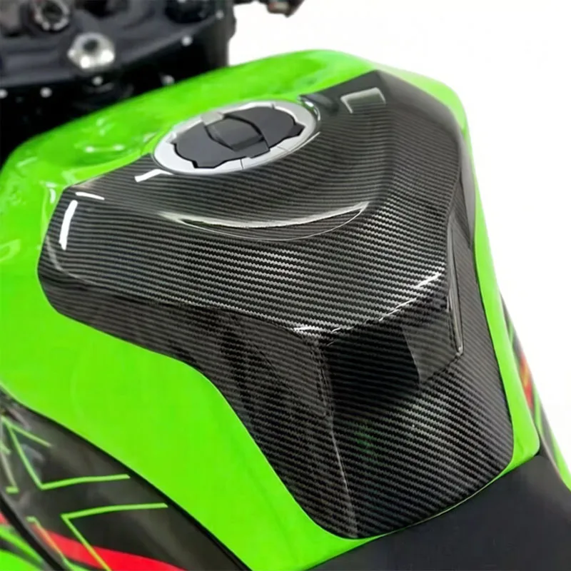 3K 드라이 카본 파이버 오토바이 연료 탱크 커버 보호 장치 (가와사키 닌자 636 ZX6R 2013-2025 용)