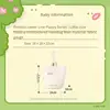 Miniso  Product Line Puppy Series Cute Maltese Embroidered Handbag Knitted Portable Large Capacity Love Cartoon Storage Bag 5