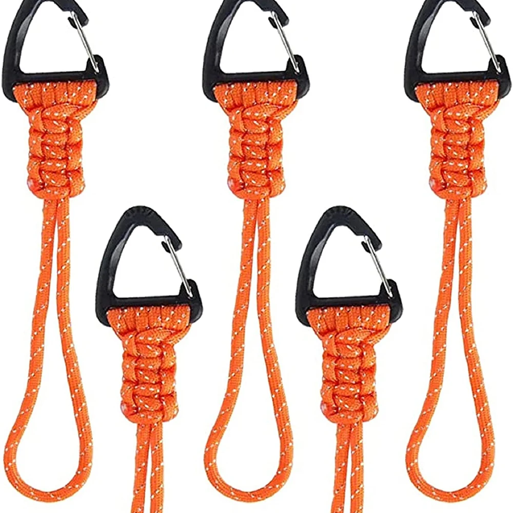 Lanyard Keychain, Triangle Hanging Buckle Hand Rope Key Chain Backpack