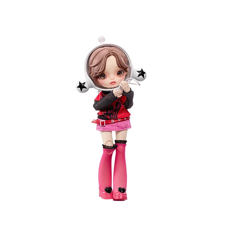thumbnail image 1 of POP MART SKULLPANDA x Nana Osaki Nana Komatsu Kawaii Ornaments Figurines Home Decor Desktop Model Dolls Gilrs Gift Model Toys, 1 of 5