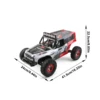 2.4G RC Car WLtoys 124006 40kmh 4WD Electric High Speed Off-Road Remote Control Drift Toys for Children Racing Car 5
