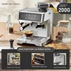 Supor espresso semi-automatic coffee machine home office commercial milk foam grinding a reflection of grinding coffee 220v 1