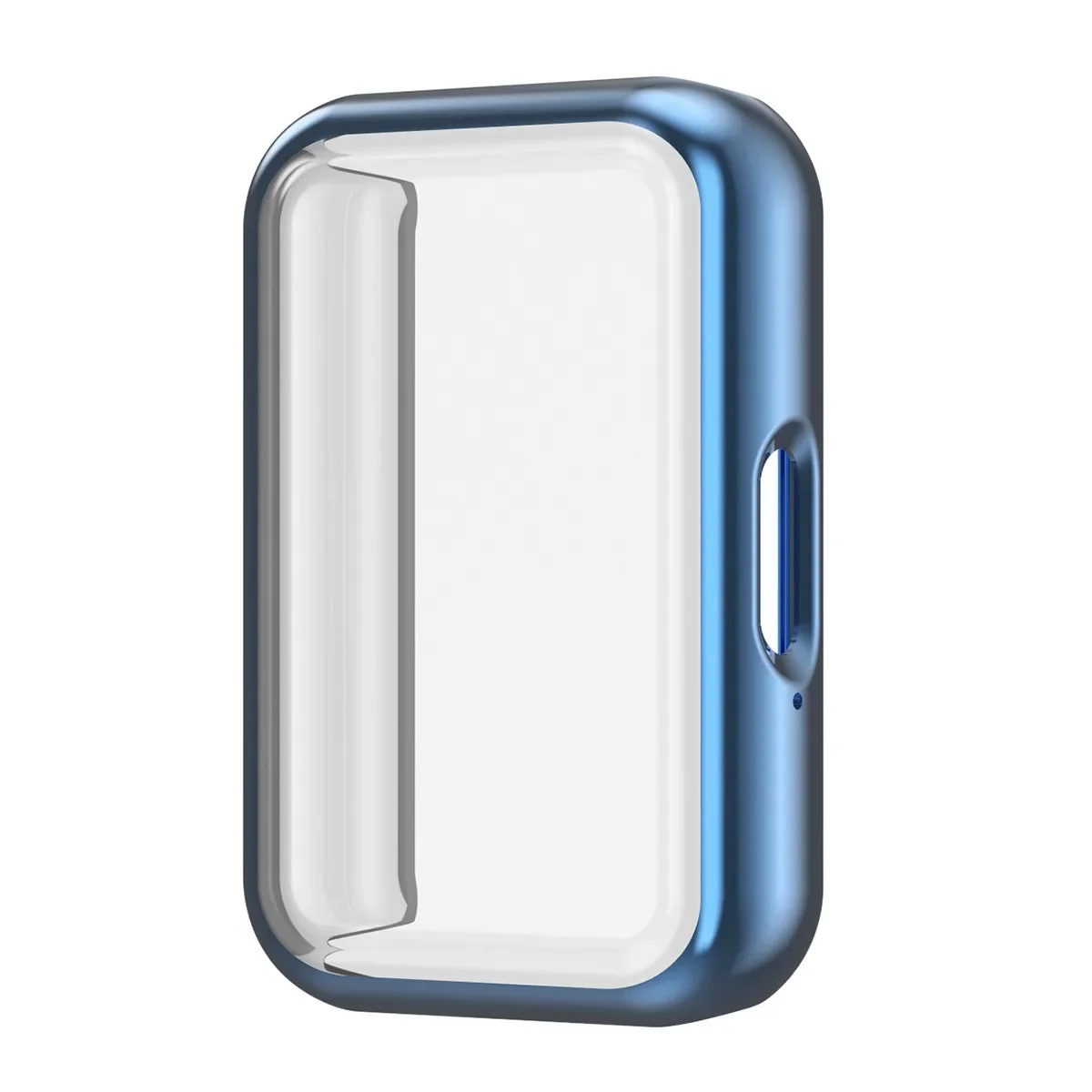 Enhanced TPU Protector Case with Full Coverage Glass Shell for Fitness Tracker Accessories