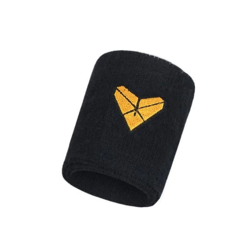 New Professional Fitness Wristbands Sport Sweatband Hand Band Sweat Wrist Support Brace Wraps Tennis Badminton Basketball Guard