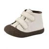 Winter Cotton Toddler Shoes For Baby PU Leather Thick Warm Plush First Step Footwear Lightweight Anti-slippery Infant Shoes 6