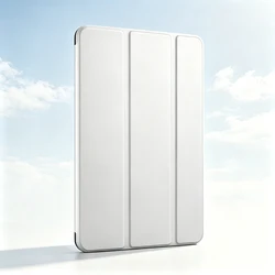 Premium Flip Smart Cover for Tablets - Enhanced Protection & Sleek Design (Grey)