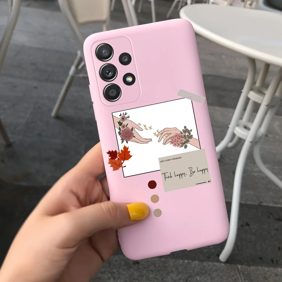 Lovely Pattern Candy Color Silicone Phone Case