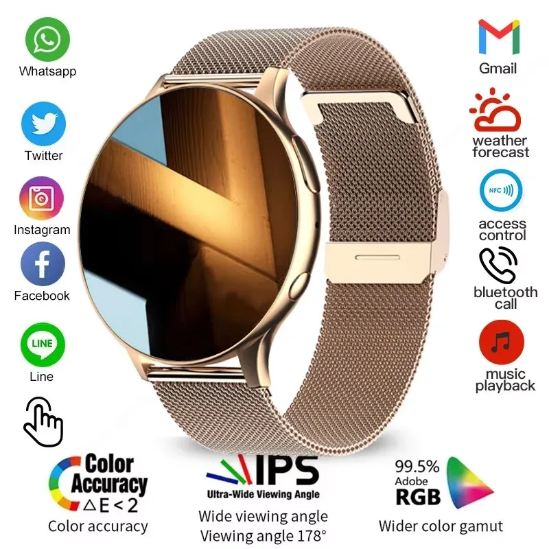 2026 Hot sell Amazfit Bluetooth Call Smart Watch Women Watches Men Sports Fitness Tracker Heart Rate Smartwatch For Android IOS 1