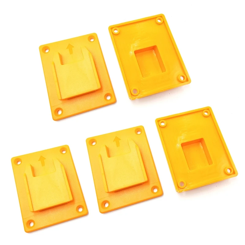 5Pcs/set Electric Tool Holders Wall Mount Machine Storage Rack Electric Tool Fixing Devices Fit For Milwaukee- Base N0HF