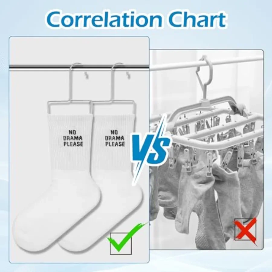 3 Pairs Sock Blockers for Knitting Crochet Small Medium Large Stainless Steel Sock Drying Hangers for and Adults Shaping Displa