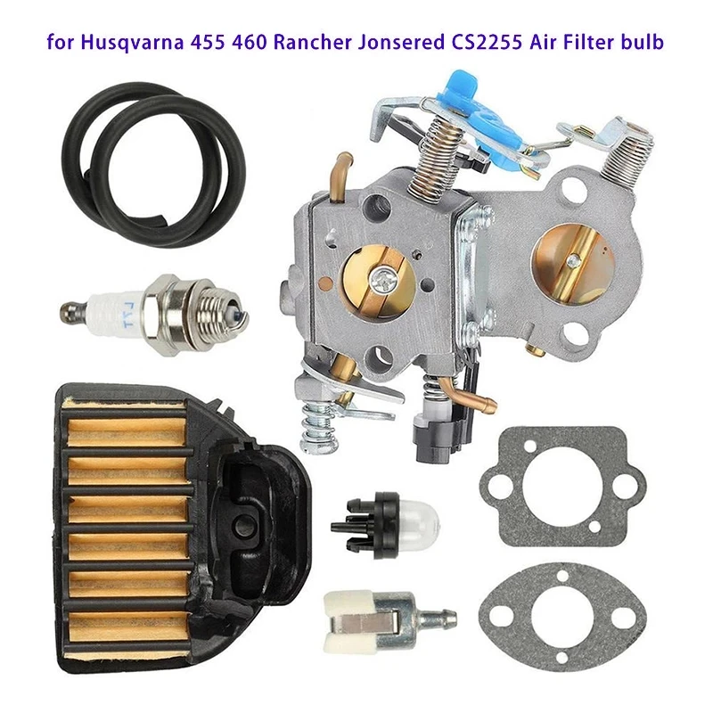 Adefol Carburetor Carb For Husqvarna 455 E Rancher 460 Air Fuel