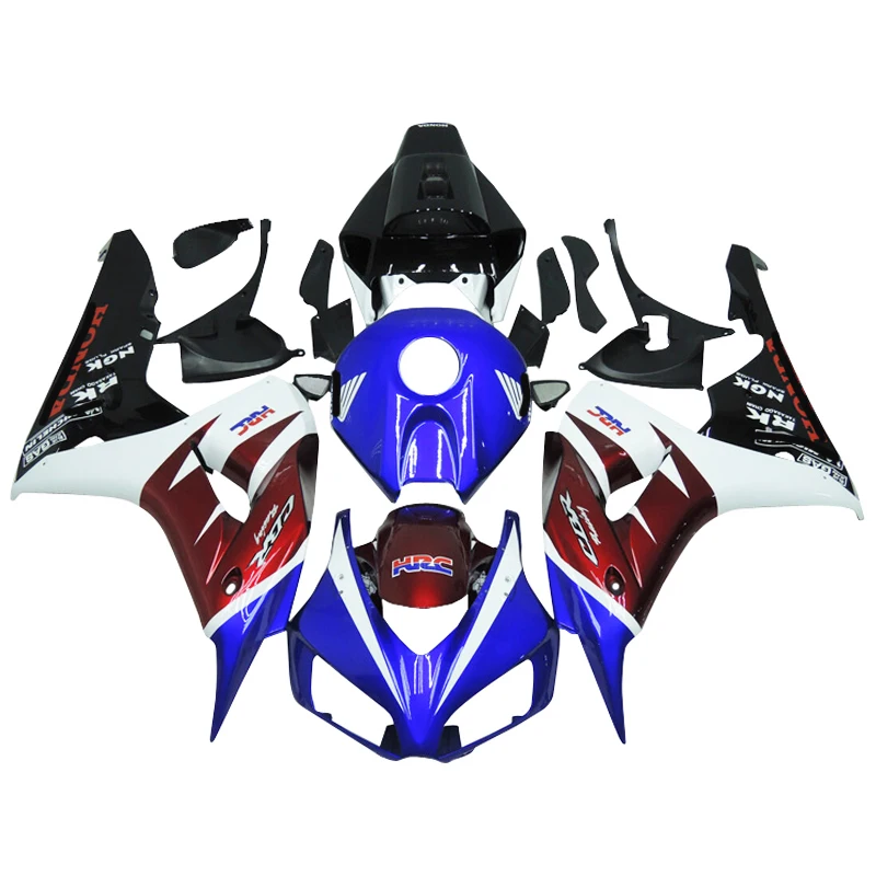 

Motorcycle Fairing Kit ABS Plastic Injection Body Full Bodykits For HONDA CBR1000RR CBR 1000RR CBR1000 RR 2006 2007 Black&Red