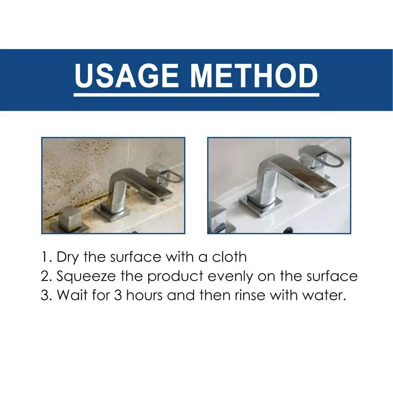 Efficient Mold Mildew Removal Gel Bacteri-ostatic Agent Household Cleaning Refrigerator WashingMachine Apron Mold Prevention