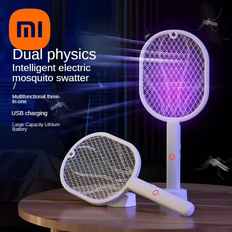 Xiaomi Mijia New Home Base Wall Mount Handheld Rechargeable Electric Shock Three-in-one Mosquito Killer Lamp