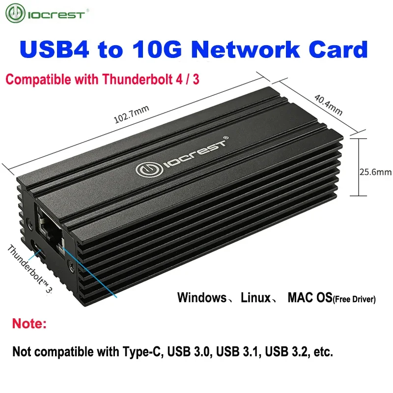 ルーター・ネットワーク機器 ORICO Thunderbolt 10G Network Card ORICO Thunderbolt 10Gネットワークカード
