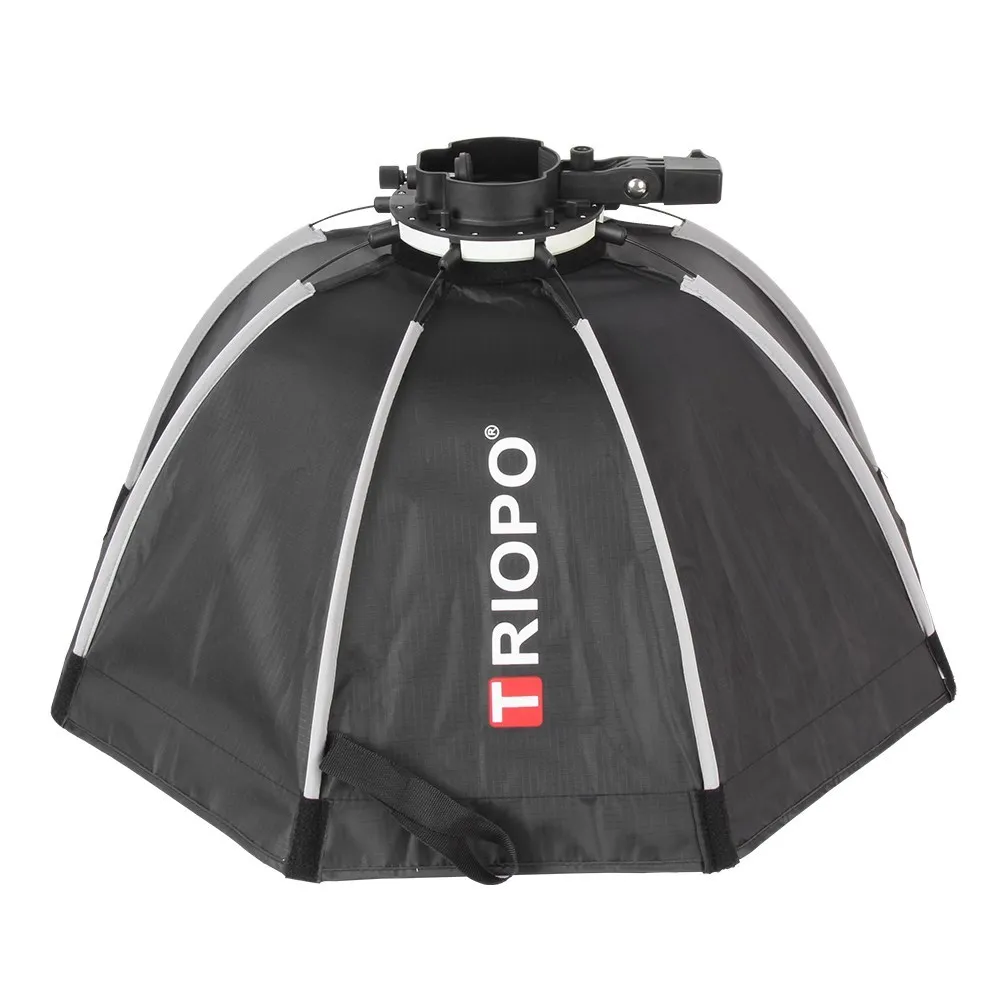 TRIOPO 65cm オクタゴン型ソフトボックス Amazon | TRIOPO 65cm ソフトボックス 八角型 折りたたみ