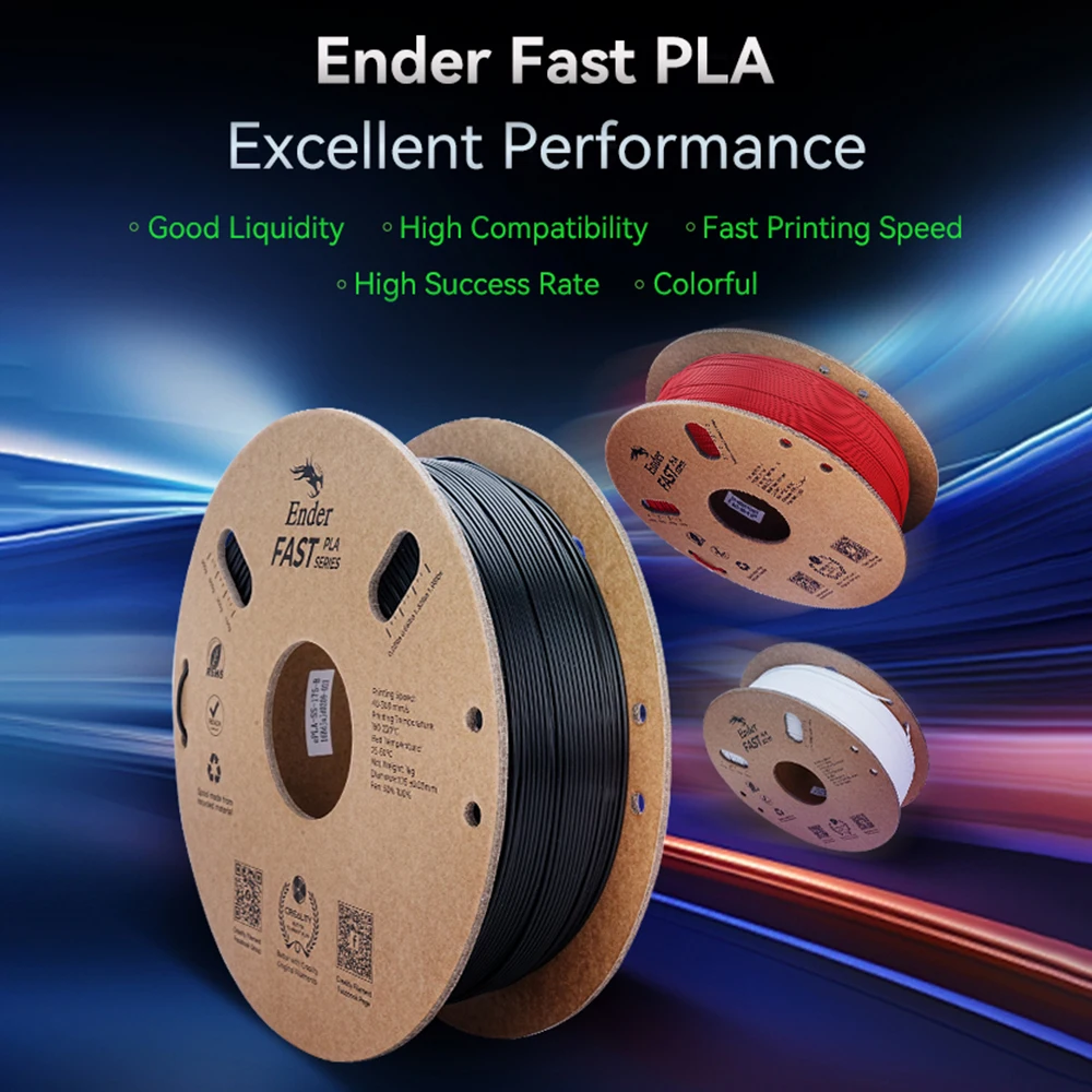 Creality Ender I≥†?U? PLA ?ⓒał, 1.75mm, ?UiA ?u†o?, I≥†?U? 2kg, 3D ł?a? ¨?￡?, ?UiA ?I≥?† ?a§?iA 