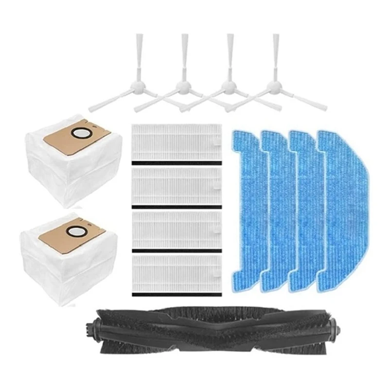 

Main Side Brush Mop Cloth HEPA Filter Dust Bag Main Brush Replacement For Neabot Q11 Robot Vacuum Parts