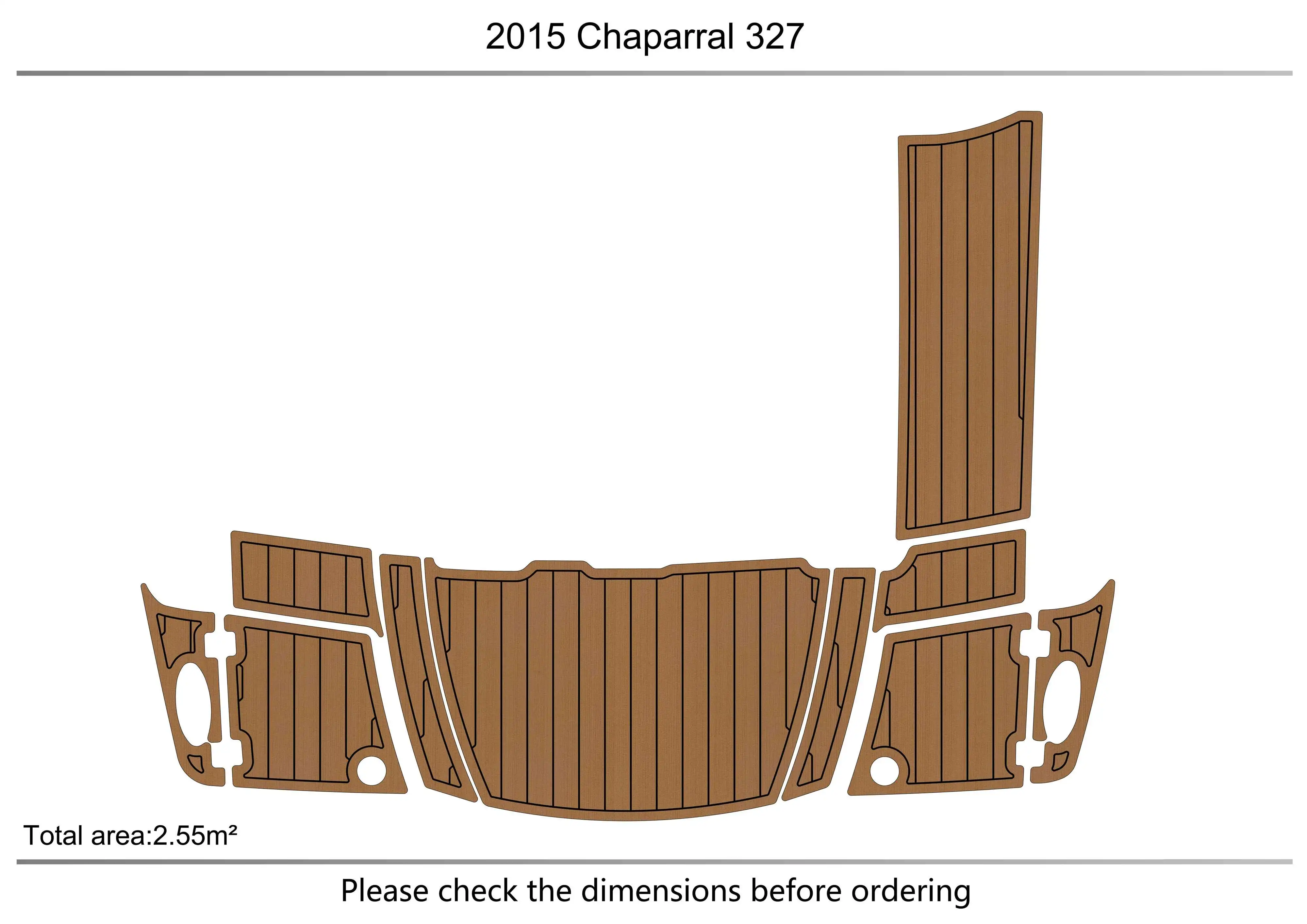 

2015 г., Chaparral 327 B, платформа кабины 1/4 дюйма, 6 мм, искусственный ковер EVA, для водных лыж, яхт, рыбалки, лодки, нескользящий напольный коврик