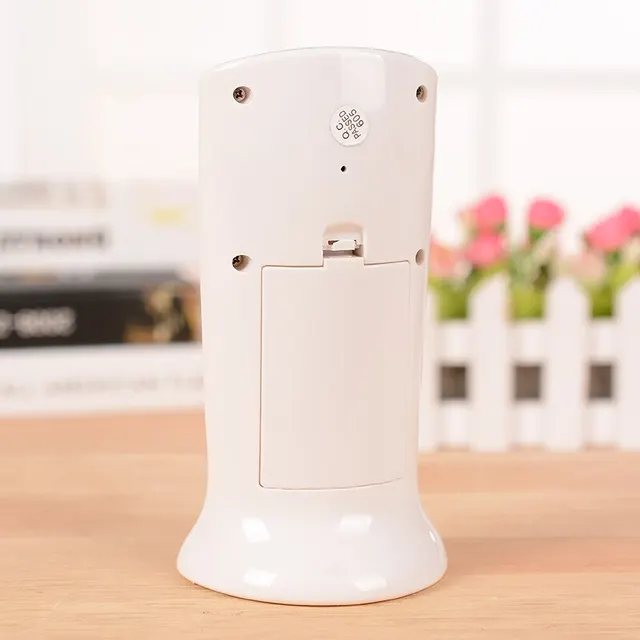 510 Mini Kis Ébresztőóra Led Világító Zenei Riasztás Mute Lusta Elektronikus Óra Hőmérsékleti - Image 5
