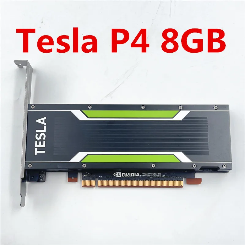 Tesla P4 8GB Deep Learning GPU Rendering AI Analog Computing 