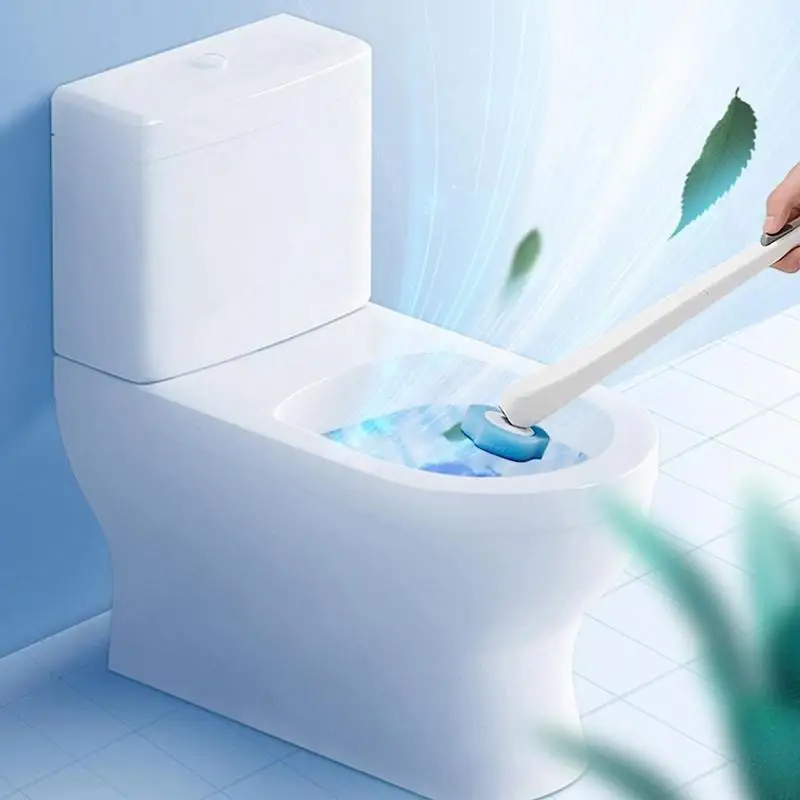 

Toilet Brush Refill Heads Bathroom Sanitation Kit: Toilet Bowl Brush Deep-cleaning Cleaner Brush Toilet Wand Heads Refill